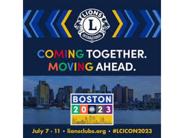 2023年波士頓獅子會國際年會（LCICon 2023） |美國馬薩諸塞州 波士頓 | 2023年7月7-11日