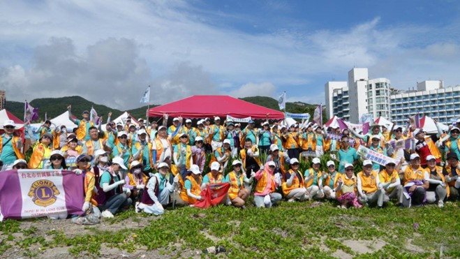 國際獅子會 300A3 區 2023-2024 年度 [淨灘淨海環保愛地球] 社會服務 「 獅力全開 救援海洋 」